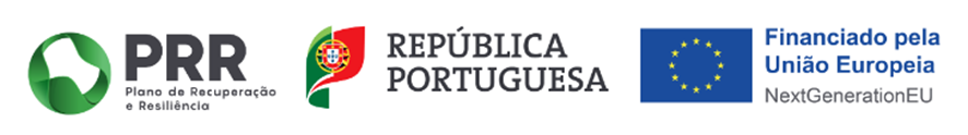 PRR · República Portuguesa · Financiado pela União Europeia (NextGenerationEU)